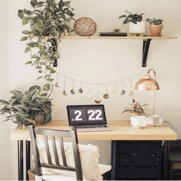 Gold 9 Moon Phase Wall Decor - Picture 4 of 7